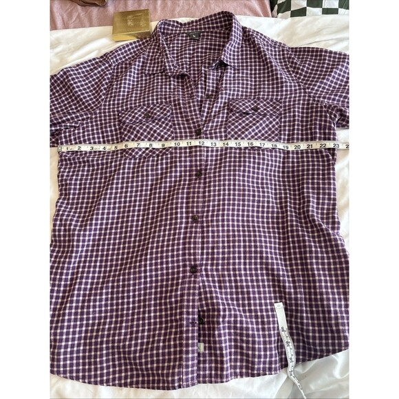 Woman’s Tall Eddie Bauer  2XL Winter Flannel Button Down Shirt - Picture 3 of 6